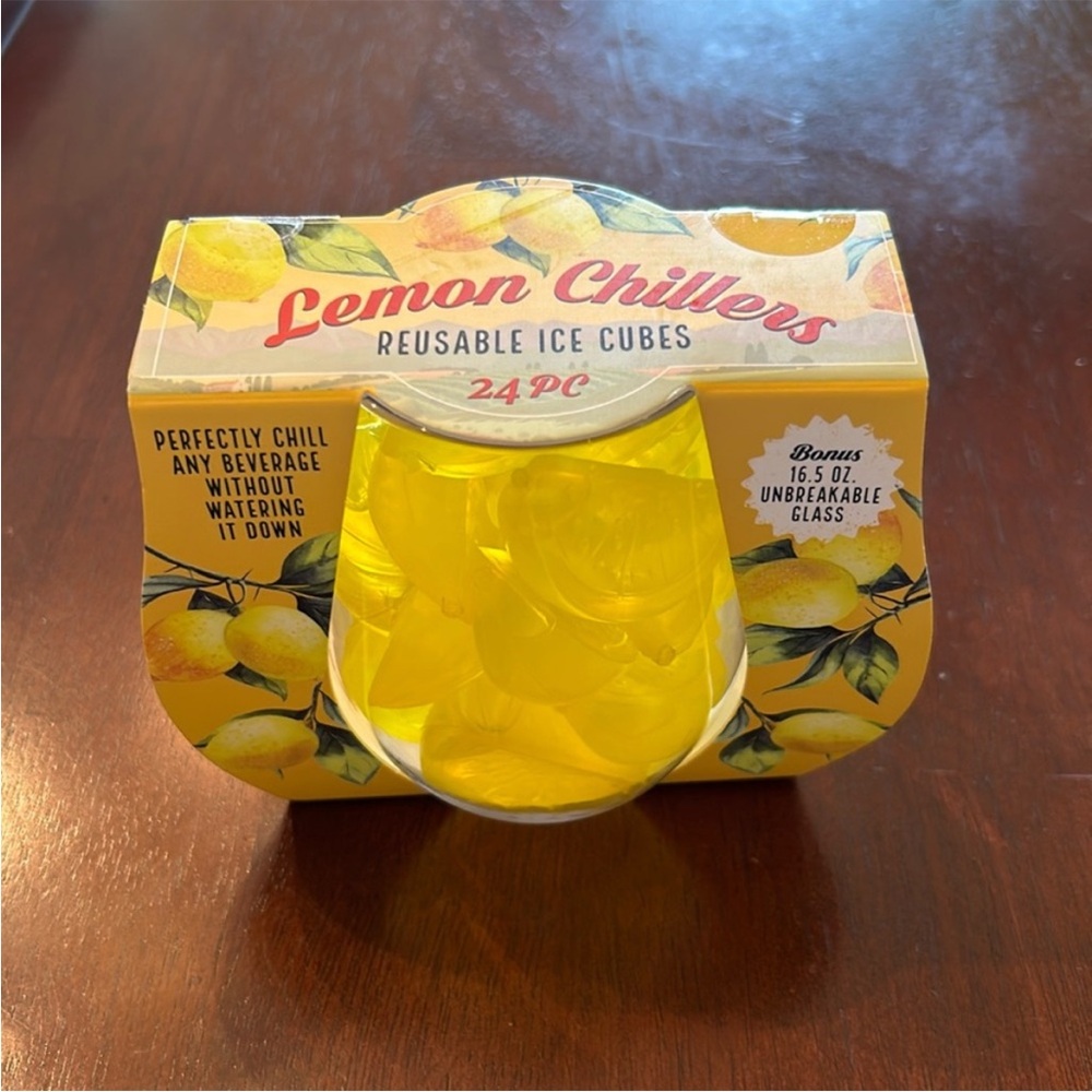 Lemon Chillers Reusable Ice Cubes